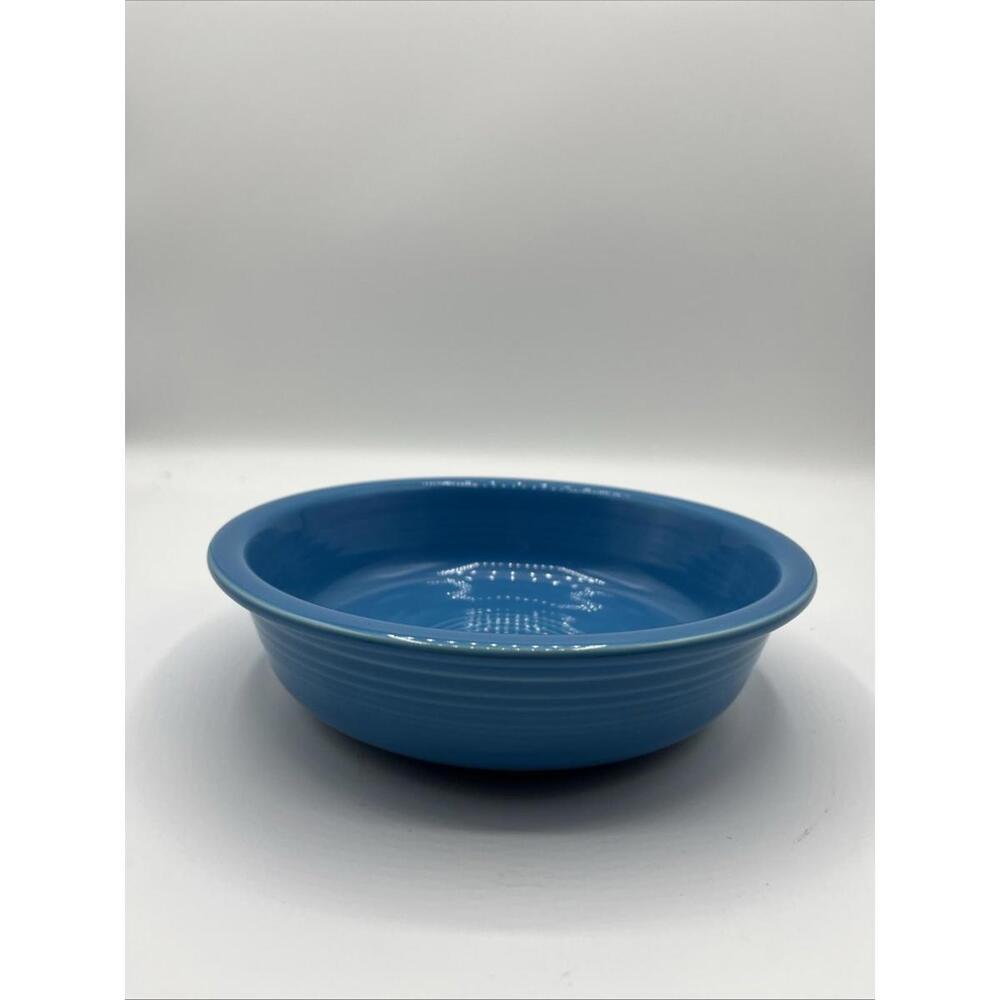 Fiestaware Bowl 7"  light blue Soup cereal serving bowl EUC